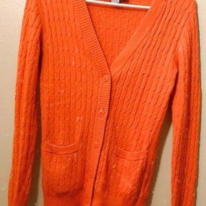 Button-Up Cardigan with Pockets